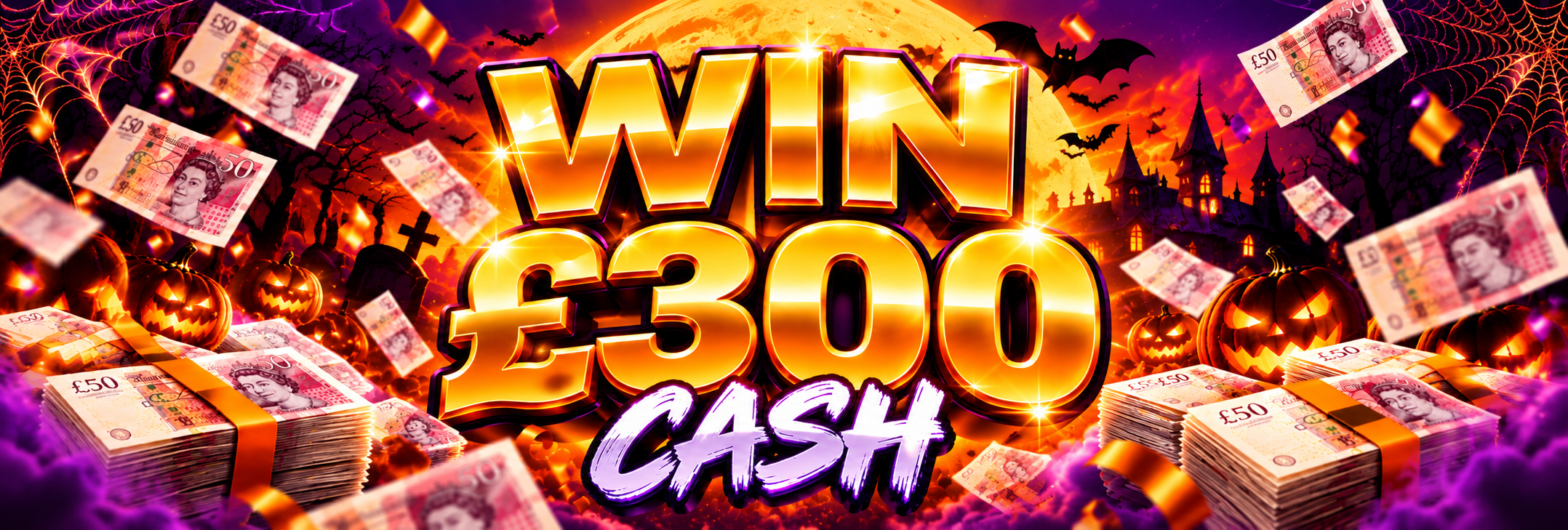 Win £300 Cash!