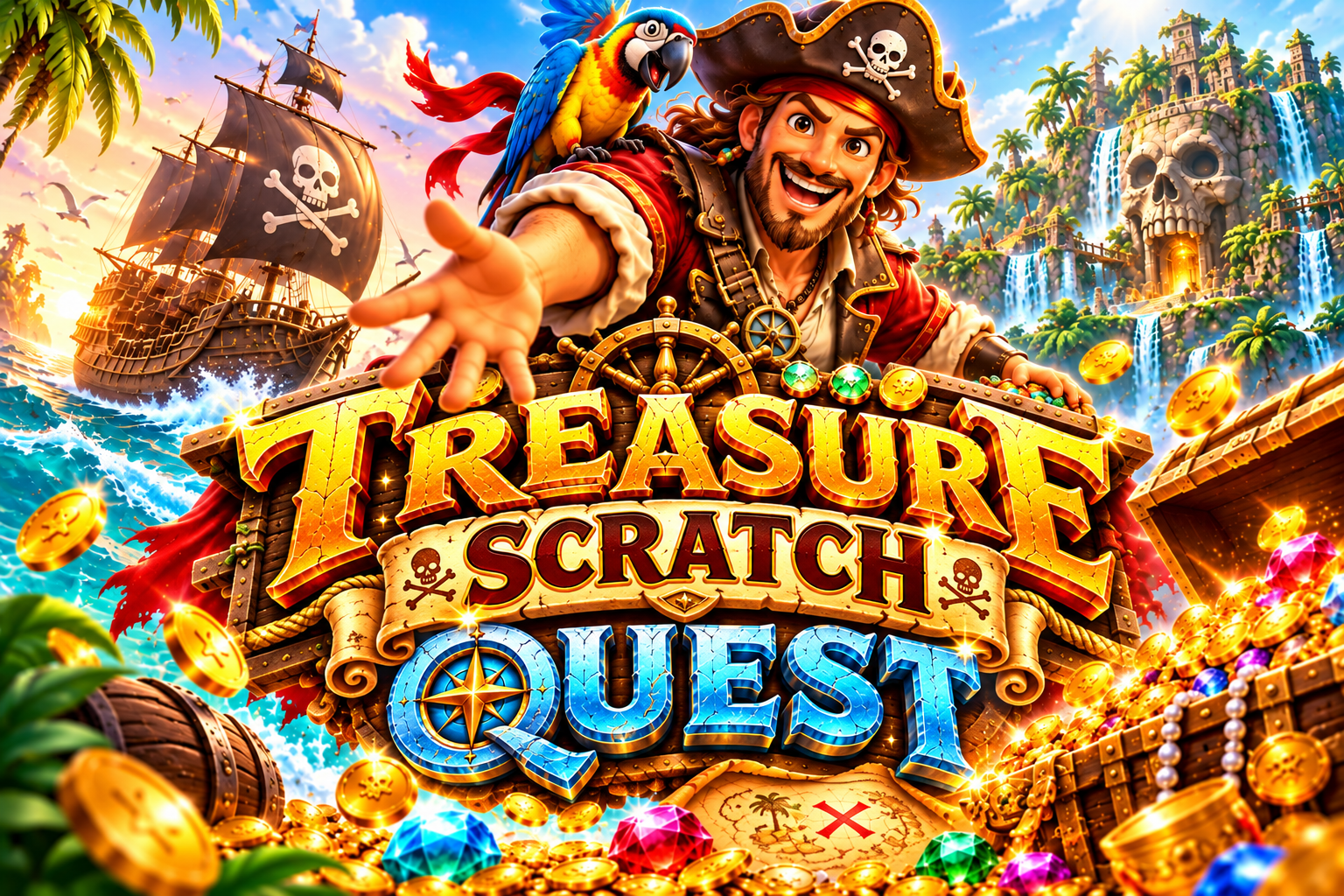 Treasure Scratch Quest